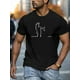 thumbnail image 1 of Goodness Print Tee Shirt, Tees for Men, Casual Short Sleeve T-shirt for Summer, 1 of 6