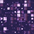 thumbnail image 1 of Ahgly Company Indoor Square Patterned Purple Violet Purple Area Rugs, 5' Square, 1 of 6