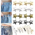 thumbnail image 1 of wefenad Jeans Adjustable Button Set, Pearl Rstone Gem Brooch Clothing Accessories (14-piece set), 1 of 1