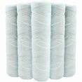 thumbnail image 1 of Set Of 5 Coiled Water Filter Cartridges Anti Sediment 9 Inches 3/4 - 5 Microns Compatible With 10 Inch Filters Made In France-kryc, 1 of 3