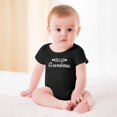 thumbnail image 2 of Hello Grandma - Baby Clothes - Funny Newborn Bodysuit Outfits for Boys And Girls Black-style 3months, 2 of 7