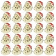 thumbnail image 1 of 25 Pcs Broche Badge Thème de Noël LED Lumineux Décoration de Fête DIY Père Noël, 1 of 7