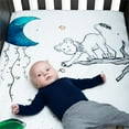 thumbnail image 5 of JumpOff Jo - Fitted Crib Sheet, Fits Standard Crib Mattress, Super Soft 100% Cotton, 28 in. x 52 in. - Lionhearted, 5 of 5