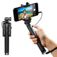 thumbnail image 2 of Monopod Wired Selfie Stick for Motorola Moto G Stylus 5G (2022)/(2021) - Remote Shutter Built-in Self-Portrait Extendable Compact, 2 of 6