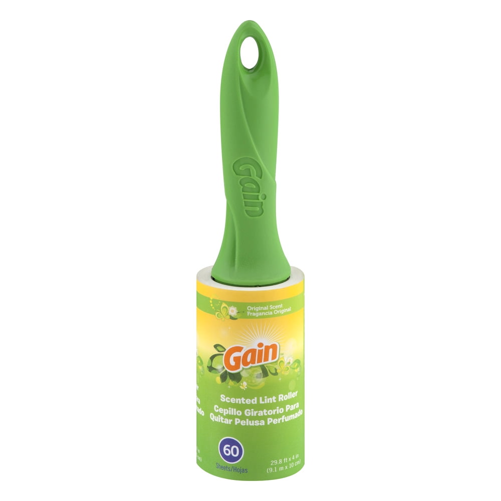 Gain Scented Lint Roller Original Scent 60 Sheets, 60.0 CT Walmart