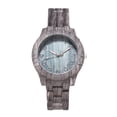 thumbnail image 2 of Reloj de cuarzo para hombre, relojes de alta gama para hombre, reloj de cuarzo digital con veta de madera, reloj de cuarzo., 2 of 2