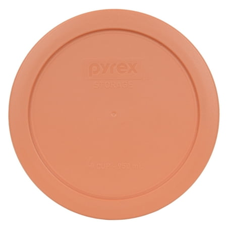 Replacement Light Covers - Pyrex Replacement Lid 7201-PC 4-Cup Bahama Sunset Light Orange Plastic Cover for Pyrex 7201 Bowl (Sold Separately)