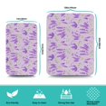 thumbnail image 5 of 2 Pack Washable Rubber Leaves Multicolored Flower Dish Drying Mats for Kitchen Counter Home Large Coffee Bar Pad Accessories and Decor for Utensils Stemware (2pcs 18''x24''+19.5''x12''), 5 of 6