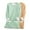 Green, variant on Feancey 2 Pack Pajamas for Women Sherpa Fleece lined Sweatshirts Winter Fuzzy Warm Crewneck Pullover Soft Cozy Loungewear Thermal Tops with Pockets Green XXL
