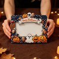 thumbnail image 5 of Halloween Decor Wooden Picture Frame Halloween Party Favors Classic Seasonal Pattern Photo Frame Desktop Decorative Frame For Indoor Household Tabletop, 5 of 5