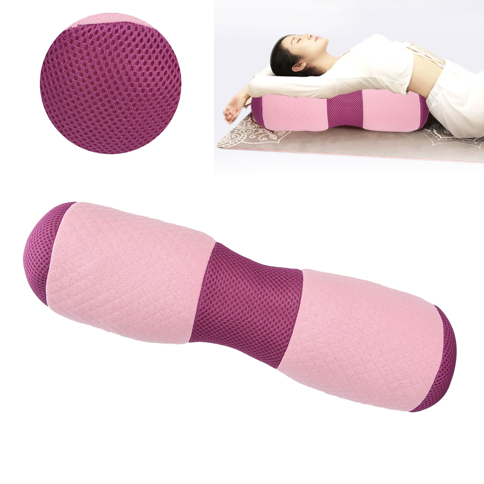 CHICIRIS Fitness Accessory,Yoga Waist Pillow Lumbar Vertebra Pelvis