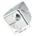 thumbnail image 2 of Unique Bargains Metal Box Corner Protectors Wooden Box Edge Guard Protector 40x40x40mm Silver Tone 8Pcs, 2 of 3