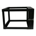 thumbnail image 3 of StarTech.com 6U Hinged Open Frame Wall Mount Network Rack - 4-Post 22 Pouces Depth Swing Out Computer Equipment Rack - 110lbs capacity (RK619WALLOH) - Rack - Montable au Mur - Noir - 6U - 22 Pouces, 3 of 6