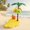 Yellow, variant on Zeiwohndc Plastic Bird Toy Encourages Natural Chewing Behavior In Pet Birds Enrichment
