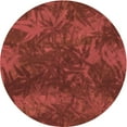 thumbnail image 1 of Ahgly Company Indoor Round Patterned Lava Red Area Rugs, 4' Round, 1 of 6