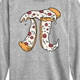 thumbnail image 3 of Instant Message - Pizza Pi - Toddler And Youth Long Sleeve Graphic T-Shirt, 3 of 6