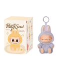 thumbnail image 1 of Labubu los monstruos latido del corazón Macaron esmalte cara caja ciega estatuilla de Pvc adorno de mesa muñeca Kawaii regalo de cumpleaños para niños, 1 of 5