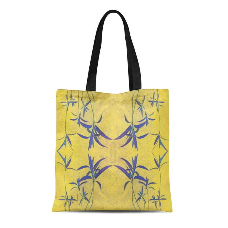 capital Validation Guess ASHLEIGH Canvas Tote Bag Old Blue and Yellow World Faux Vintage Pattern  Country Reusable Handbag Shoulder Grocery Shopping Bags - Walmart.com