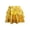 Gold, variant on Girls Metallic Skater Skort Kids Elastic High Waisted Shiny Flared Pleated Dance Athletic Skort(Green,11-12 Years)