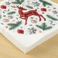 thumbnail image 6 of Herrnalise 13x13 inch 60 Sheets Napkin Christmas Tree Elk Snowflakes Luncheon Decoupage Napkins,3-Ply Christmas Theme Printed Napkins for Dinner and Party, Disposable Napkins Decorative, 6 of 8