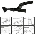 thumbnail image 3 of Gutter Cleaning Tool Roof Gutter Cleaner With 70.8in Telescopic Extendable Pole, Detachable Cleaning Scraper Tool Roofing Guard Cleaner Tool For Clean, 3 of 4
