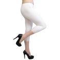 thumbnail image 5 of Vivian's Fashions Capri Leggings - Cotton, Lace (Misses and Misses Plus Sizes), 5 of 5