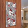 thumbnail image 3 of WIRESTER 1-Port Wall Plate for Keystone Jacks Modular Inserts Ethernet Cable, Hohoho Santa Claus Saint Nicholas, 3 of 6