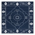 thumbnail image 4 of SAFAVIEH Kilim Derrick Tribal Wool Area Rug, Black/Grey, 5' x 8', 4 of 5