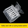 thumbnail image 5 of 15 Pcs Queen Bee Cage Catcher Clip Transparent Plastic Beekeeping Tools kit, 5 of 5