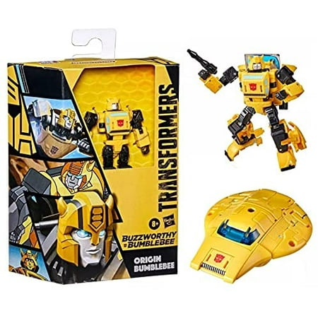 Buzzworthy Bumblebee War for Cybertron Deluxe Origin Bumblebee