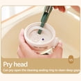 thumbnail image 6 of Multifunctional Cleaning Cup Brush, 5-in-1 Detachable Brush Heads Set, No-Dead-Corner Soft Nylon Bristle for Cups Bottles Tableware Utensils, Kitchen Cleaning Tool, 6 of 7