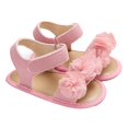 thumbnail image 2 of Baby Girls Anti-Slip Flower Shoes First Walker Shoes Party Dress Flat, 2 of 4