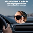 thumbnail image 2 of OBEST Gafas de Sol Inteligentes, Gafas con Audio Inteligente con Bluetooth, Altavoz y Micrófono Integrados, Música de Oído Abierto y Llamadas Manos Libres, para Deportes, Viajes y conducción, 2 of 5