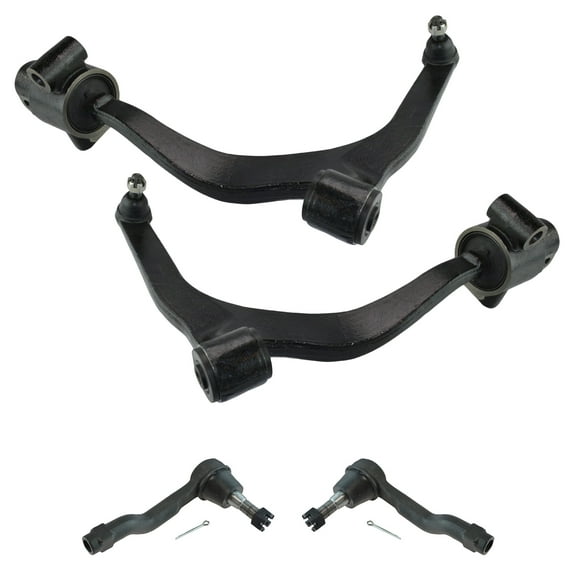 TRQ Front Lower Control Arms Ball Joints & Outer Tie Rods for Infiniti FX35 F45 PSA81019 Fits select: 2003-2008 INFINITI FX45