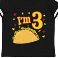 thumbnail image 4 of Inktastic I'm Three Taco Birthday Party Boys or Girls Toddler T-Shirt, 4 of 5