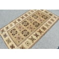 thumbnail image 4 of Area Rug, Vintage Rug, Turkish Rug, Home Decor Rug, 46x77 inches Beige Rug, Handmade Bedroom Carpet, Anatolian Floor Rugs, 10485, 4 of 10