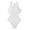 White, variant on One Piece Swimsuits for Women Plus Size V Neck Bathing Suit One Piece Bikini White Large