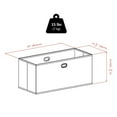 thumbnail image 3 of Torino 3pc ensemble de rangement avec paniers, 3 of 9