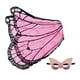thumbnail image 3 of Disfraz de Capa de Ala de Hada Jinwen Mariposa Rosa 1, 3 of 8
