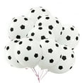 thumbnail image 1 of 50Pcs 12Inch Party Balloon Soccer Latex Rubber Balloons for Decoration 3g (Football Pattern), 1 of 8