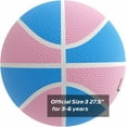 thumbnail image 2 of Kids Youth Adults Size 3/4/5/7 Basketball, 22.5"/25.5"/27.5"/29.5" Basketballs Composite Leather/Premium Rubber, Basketball with Pump for Indoor Outdoor, Beach and Pool Water Basketball, 2 of 8