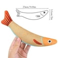 thumbnail image 3 of Catfish Toy B with Bell Inside – Interactive Plush Chew Toy for Cats, Features Bell for Auditory Stimulation, Ideal for Teething and Playtime Engagement., 3 of 9