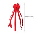 thumbnail image 4 of Christmas Tree Large Bow 120cm Red Large Bow Decoration for Christmas Tree, 4 of 10