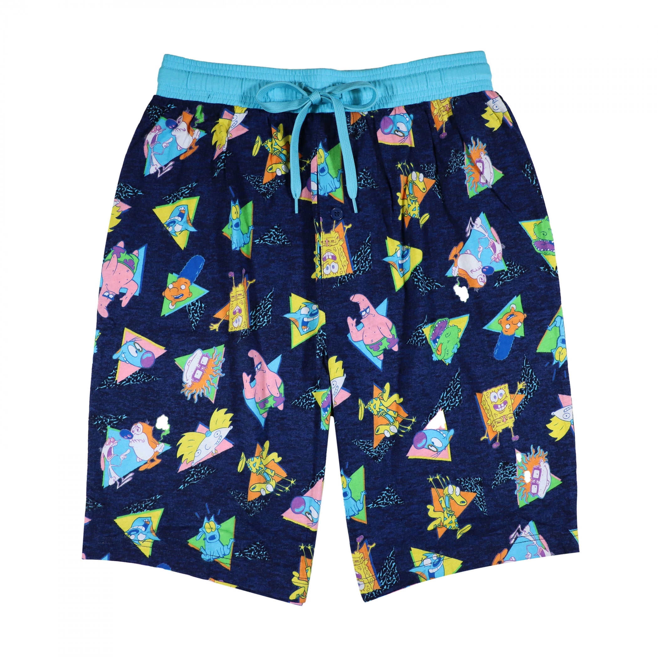 Nickelodeon 90's Cartoons Jam ShortsLarge