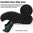 thumbnail image 6 of Knivor Unisex Scuff Slippers for Women Men Puffy Padded Upper Fleece Lined Water‑Resistant Winter House Shoes Non‑Slip Indoor Outdoor Slip‑On Slippers, 6 of 10
