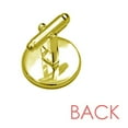 thumbnail image 3 of logo 31st may no tobacco day no smoking studded business metal cufflinks en, 3 of 4
