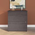 thumbnail image 4 of Bestar Ridgeley 28W 2 Drawer Lateral File Cabinet in charcoal maple, 4 of 7