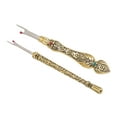 thumbnail image 1 of Hand Stitch Remover, Retro Seam Remover Metal 2pcs Quickly Removal  for Leatherwork, 1 of 7
