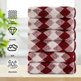 thumbnail image 2 of Smuge 12 Pack Washcloths, 13"x13" Quick Dry Hand Face Towels Cloth Soft Microfiber Drying Kitchen Dish Towels (Wine), 2 of 7