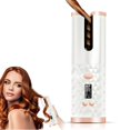 thumbnail image 1 of Automatic Hair Curler-Cordless Wand Curling Iron-Portable Auto Crimper Hair Waver, Rechargeable Hair Waver with LCD,Timer Settings&6 Temperature, Auto Shut-Off Hair Styling Tools for Women, 1 of 8